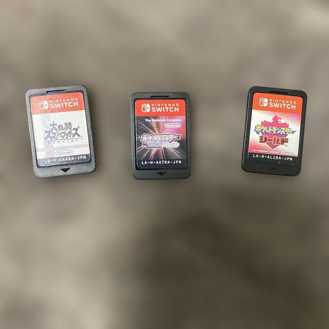 Switchジャンク品　Switchプロコン　Switchカセット3種