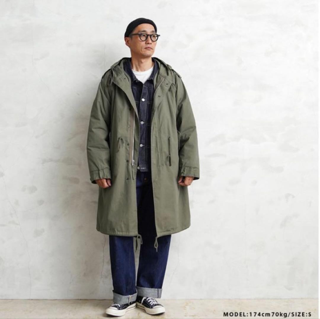 【anji】HOUSTONヒューストン米軍 M-51パーカモッズコート
