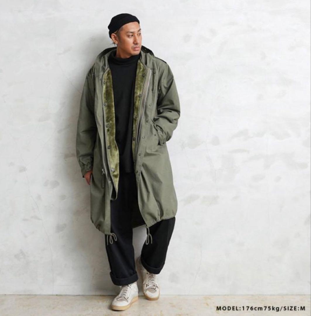 【anji】HOUSTONヒューストン米軍 M-51パーカモッズコート