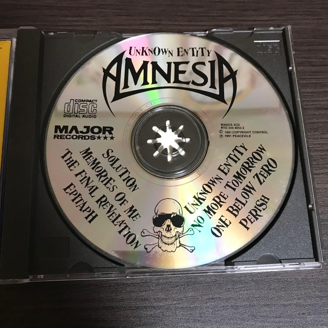 洋楽 Amnesia/ unknown entity