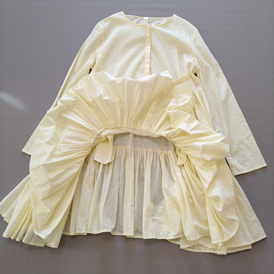✨美品✨ Merlette MARTEL ティアードシャツワンピース（コットン）