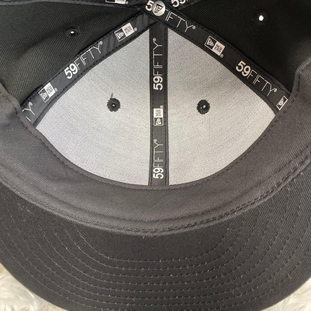 【レア】ニューエラ newera 黒 59FIFTY 73/8 袋付き