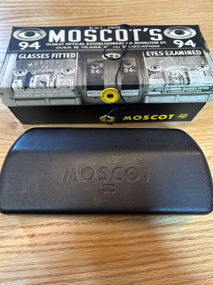 MOSCOTモスコットレムトッシュLEMTOSH46カラーレンズ2色つき