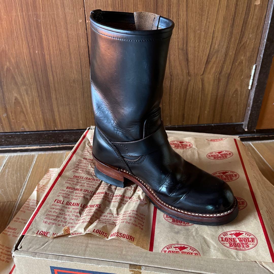 LONE WOLF BOOTS エンジニアブーツ　BLACK