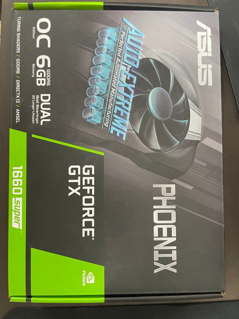 グラフィックボード・グラボ・ビデオカード ASUS Geforce GTX1660super
