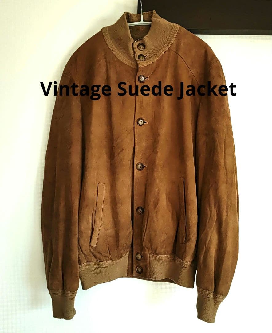 ミエルちゃん☆　pelle modaスエードブルゾン キャメル 54