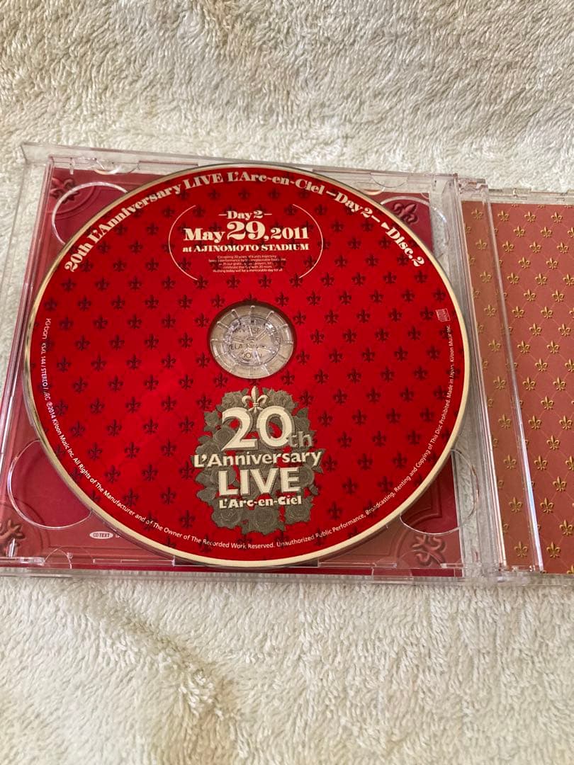 邦楽 L'Arc-en-Ciel 20th Anniversary LIVE Day2