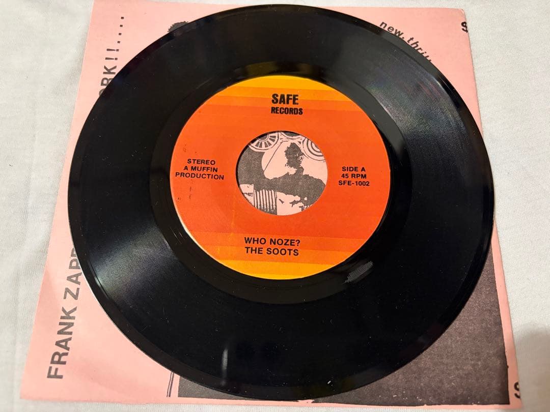 FRANK ZAPPA 貴重プライベート盤　7インチ 入手困難‼️