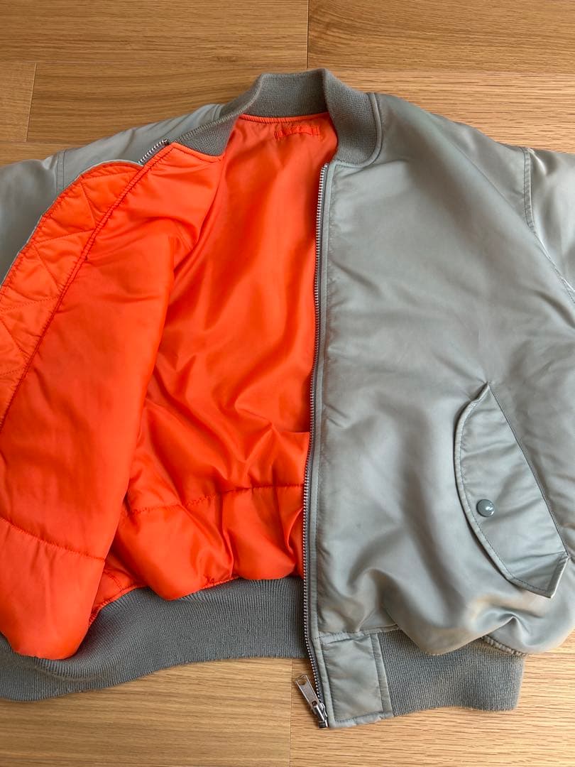 ぴ*す様 90s OLD UNIQLO MA-1 紺タグ オールドユニクロ M