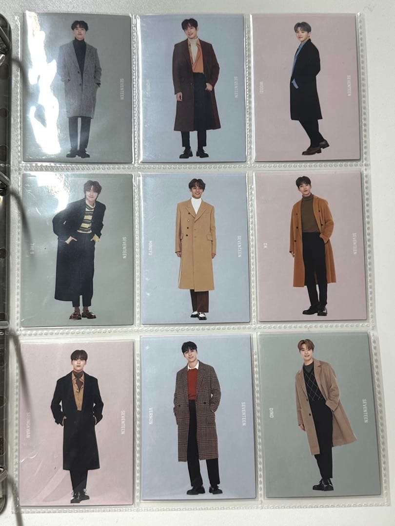 seventeen winter トレカ 54 コンプリート セブチ