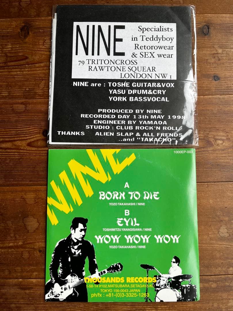 NINE ネオロカビリー パンカビリー 廃盤　2枚セット