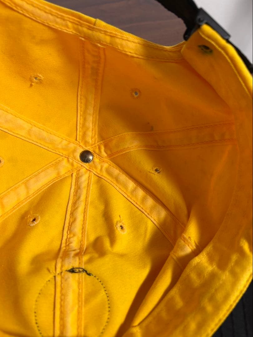 G*3様 Polo Sport キャップ　90s イエロー　 ラルフローレン