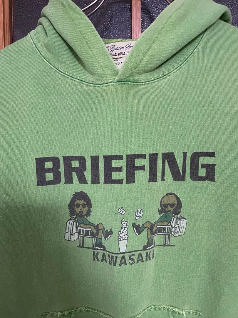 BRIEFING GOLF ブリーフィング　レミレリーフ　パーカー　L