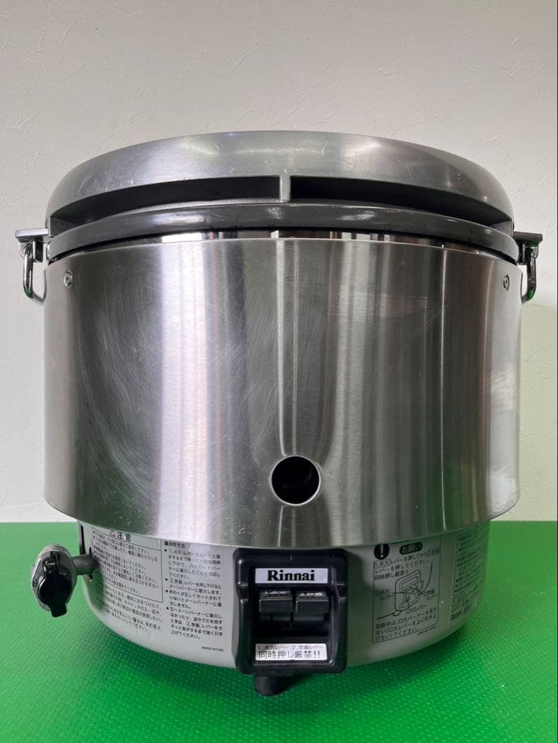 ☆工場整備品☆リンナイ ガス炊飯器 3升RR-30S2 都市ガス　業務用
