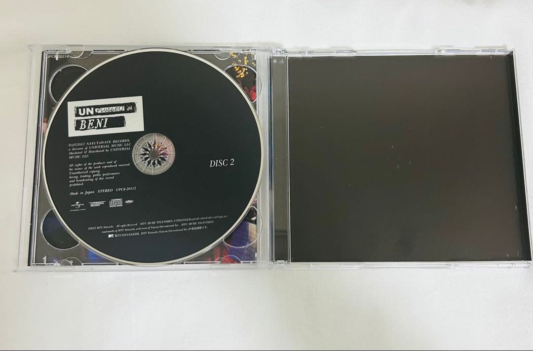 邦楽 BENI MTV UNPLUGGED CD+DVD