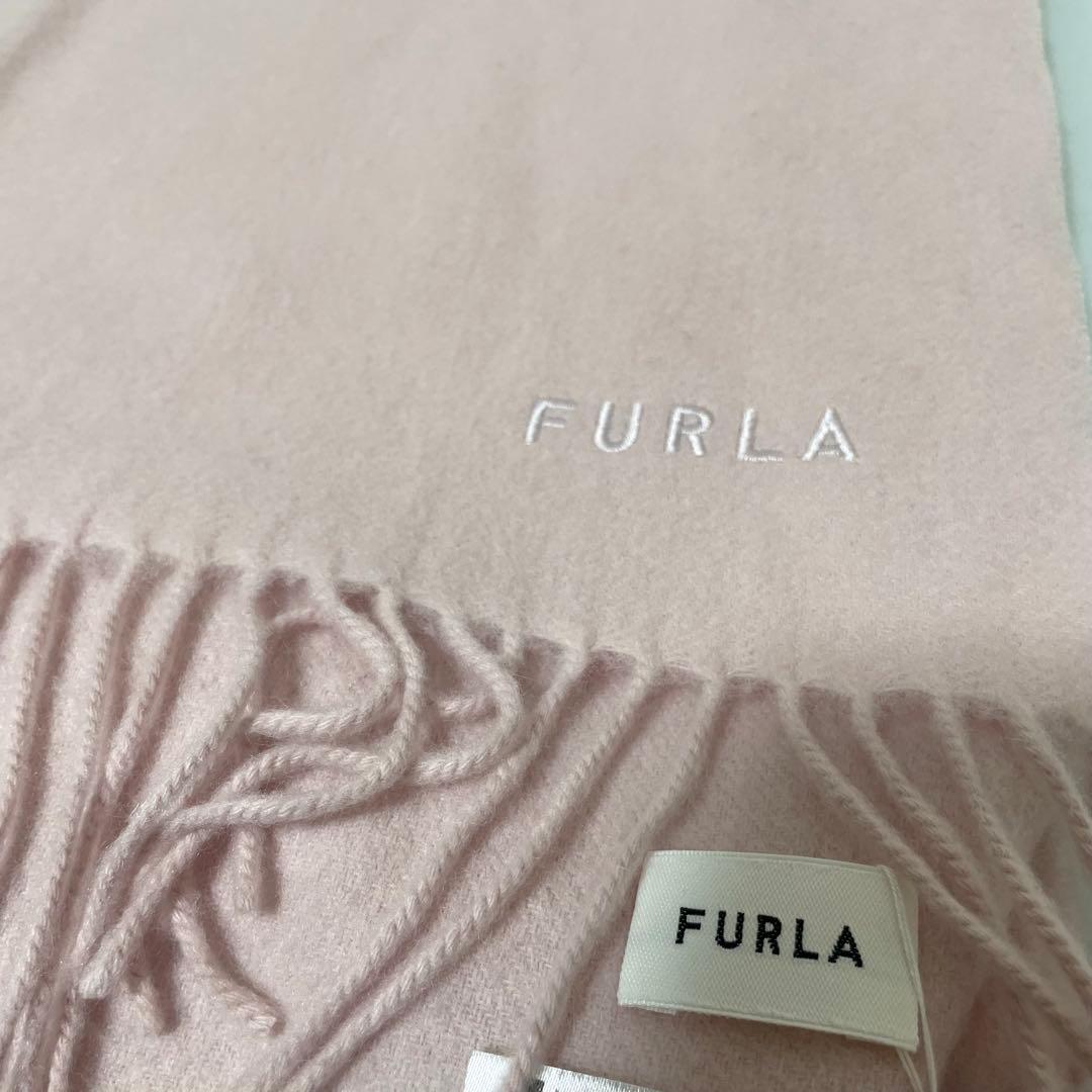 FURLA フルラ カシミア マフラー 洗えるカシミア