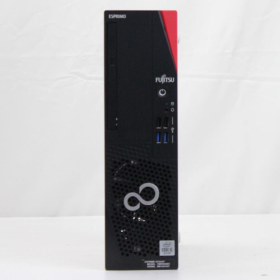 Fujitsu 最新　高スペック i-5 10500　第10世代デスクトップ驚速