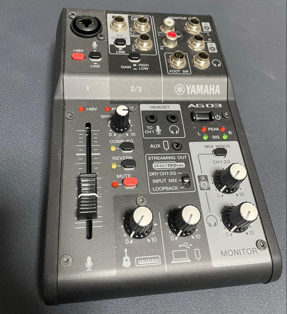 YAMAHA AG03 オーディオインターフェース