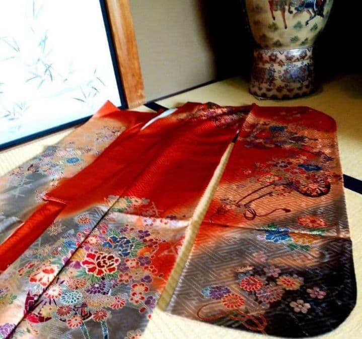 圧巻の逸品&極美品【成人式 正絹 和装小物 着物 振袖 留袖 訪問着 黒留袖】