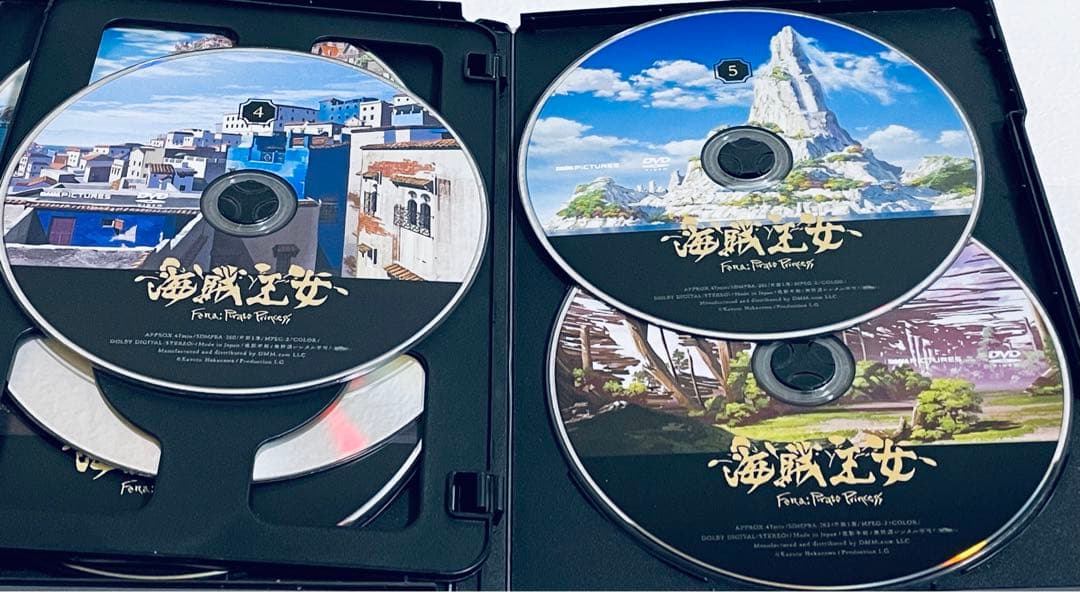 海賊王女　Fena：PiratePrincess 【全６巻】　レンタル版DVD