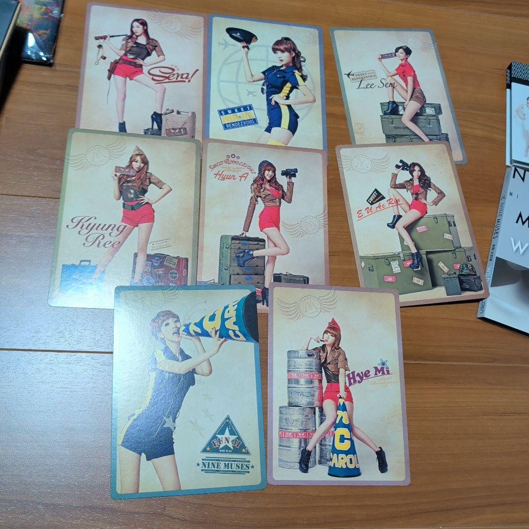 NINE MUSES アルバム3枚セット 9MUSES ナインミュージス