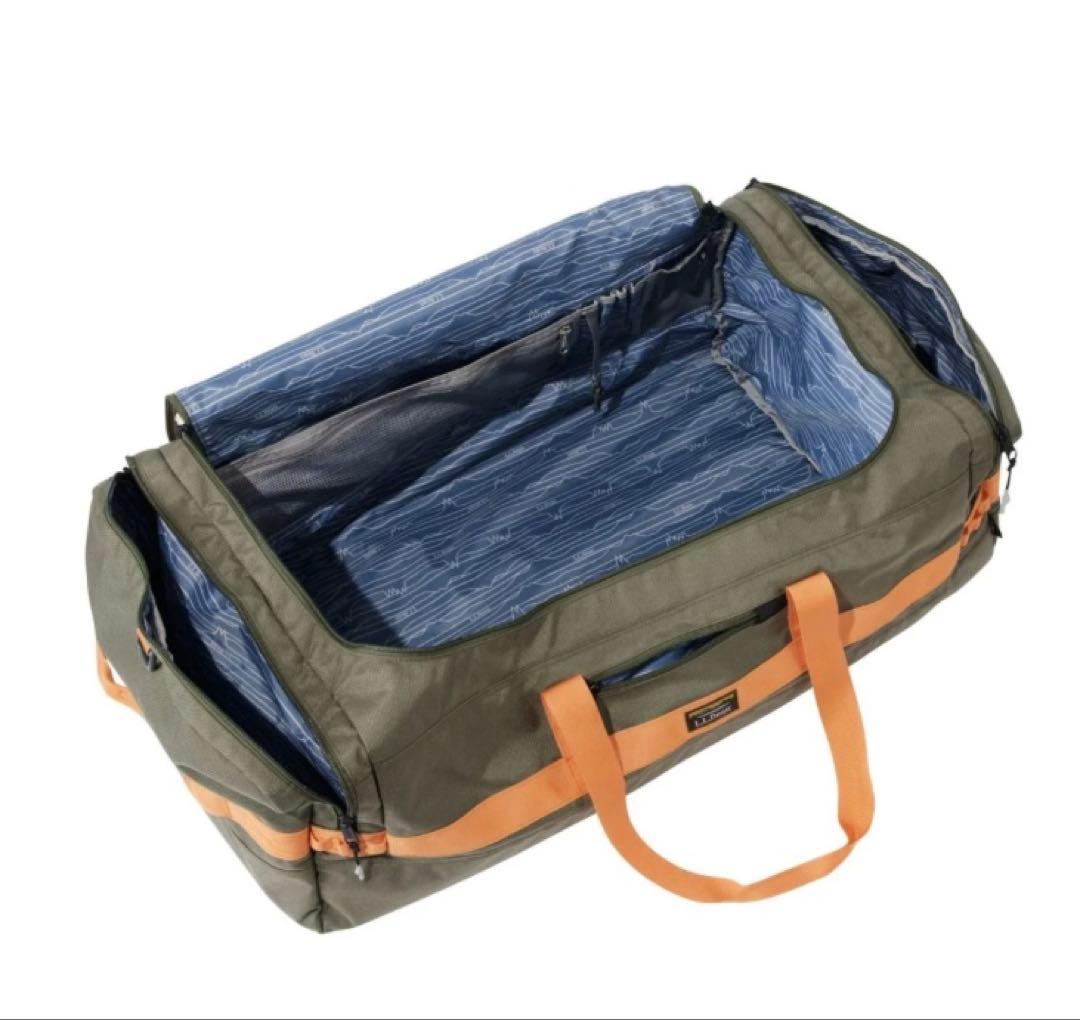 ★美品★L.L.Bean ボストンバッグ 【グリーン×ベージュ】