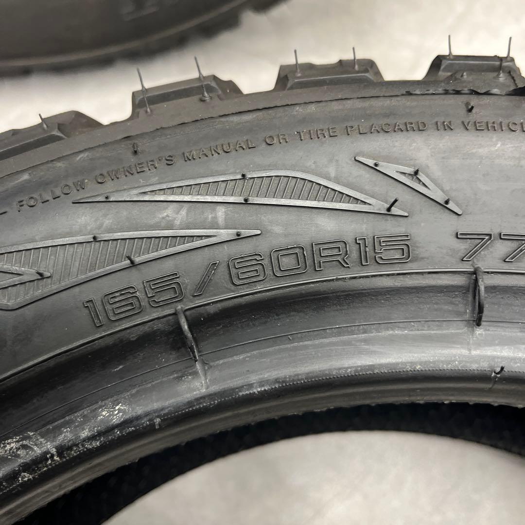 MUDSTAR RADIAL M/T　165/60R15 溝6.8mm