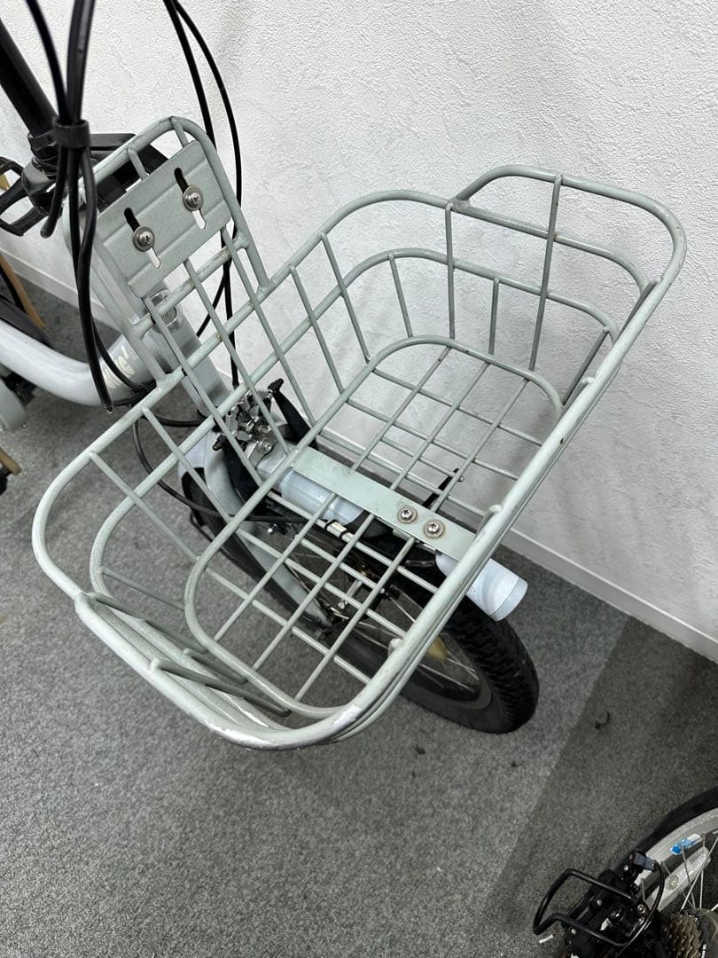 人気な車種　ブリヂストンビッケ2 電動アシスト自転車　子供乗せシート付き　買い得