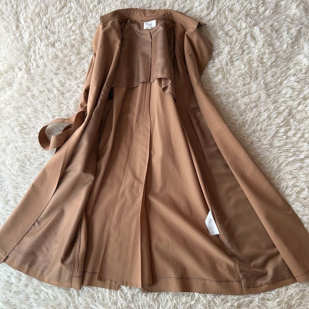 ♦︎美品23区　大きいサイズ○ハイツイストコットンツイル トレンチコート