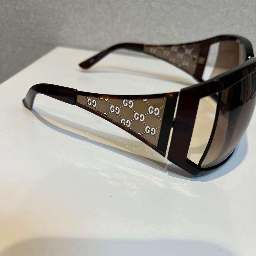 GUCCI サングラス マイクロGG ブラウン アイウェア