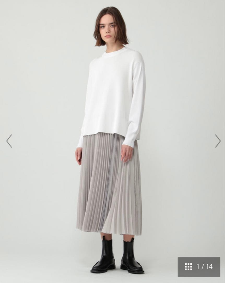 【新品タグ付き】セオリーリュクス25Refined Pleats Pilil