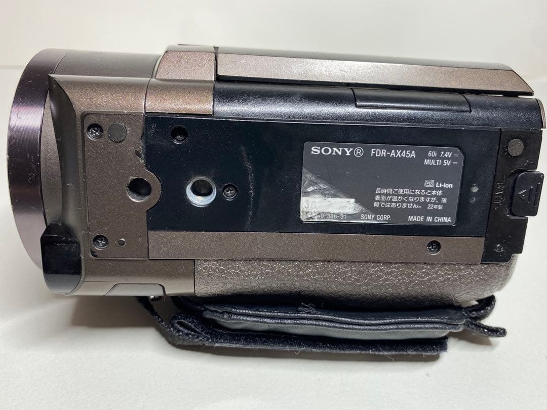 SONY FDR-AX45A 4Kビデオカメラ ジャンク