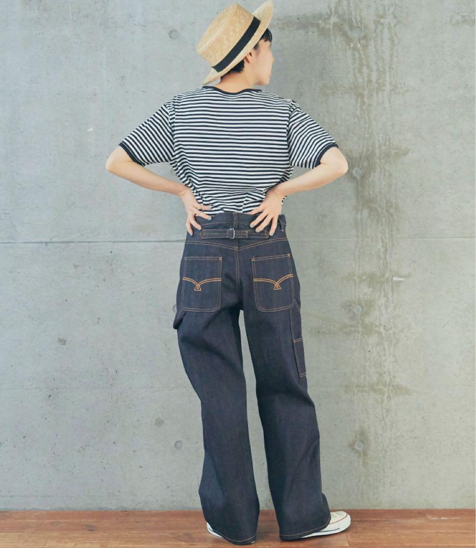 PAR ICI カイハラデニム ペインターパンツ Sサイズ