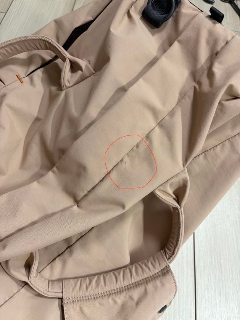 MILESTO ミレスト　ダッフルキャリー BEIGE ボストンキャリー