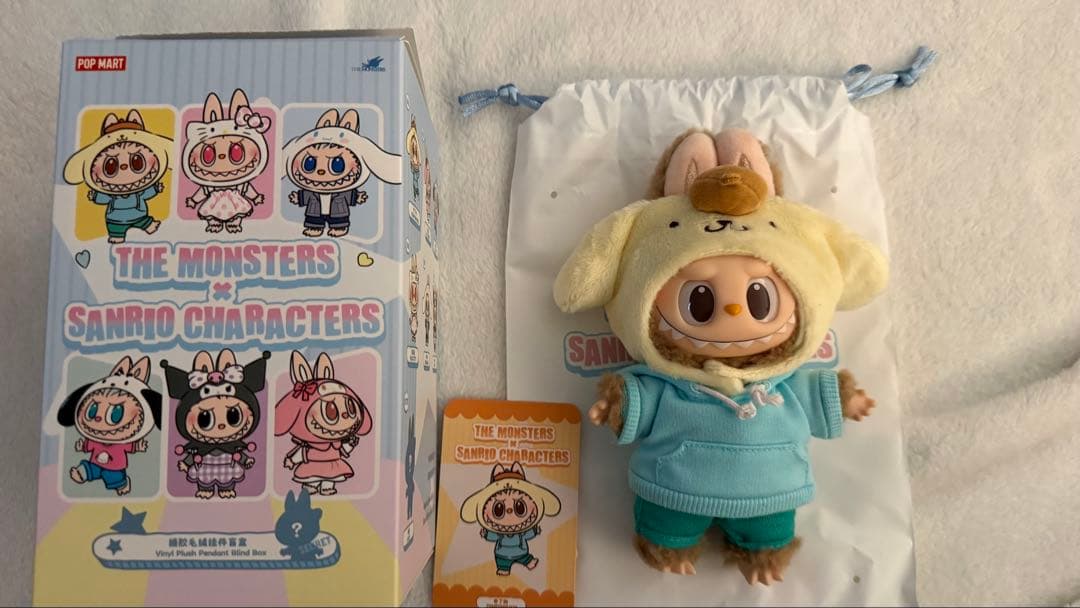 POPMART ラブブ×サンリオ ポムポムプリン