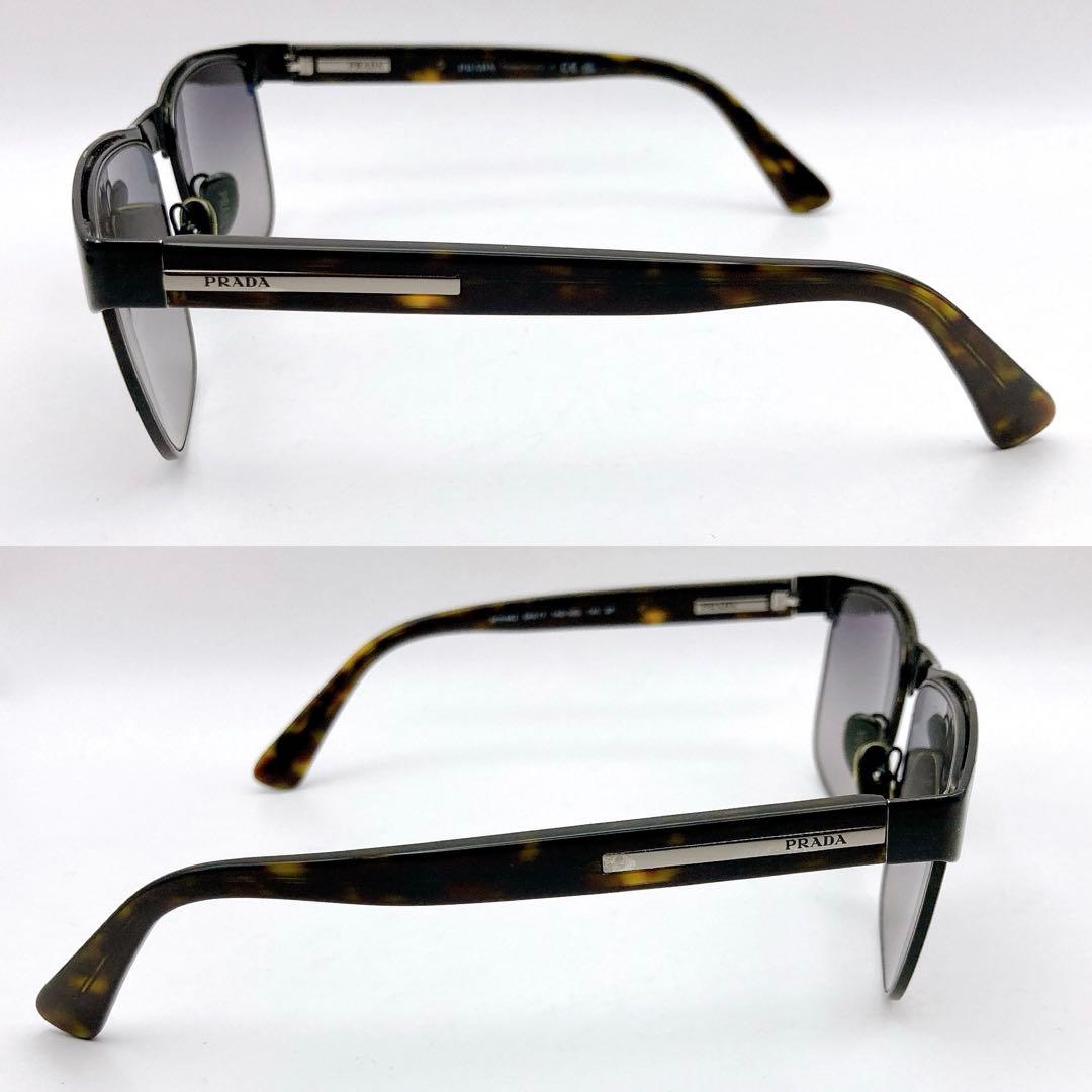 美品✨PRADA プラダ 偏光 サングラス SPR66Z サイドロゴ 付属品付き