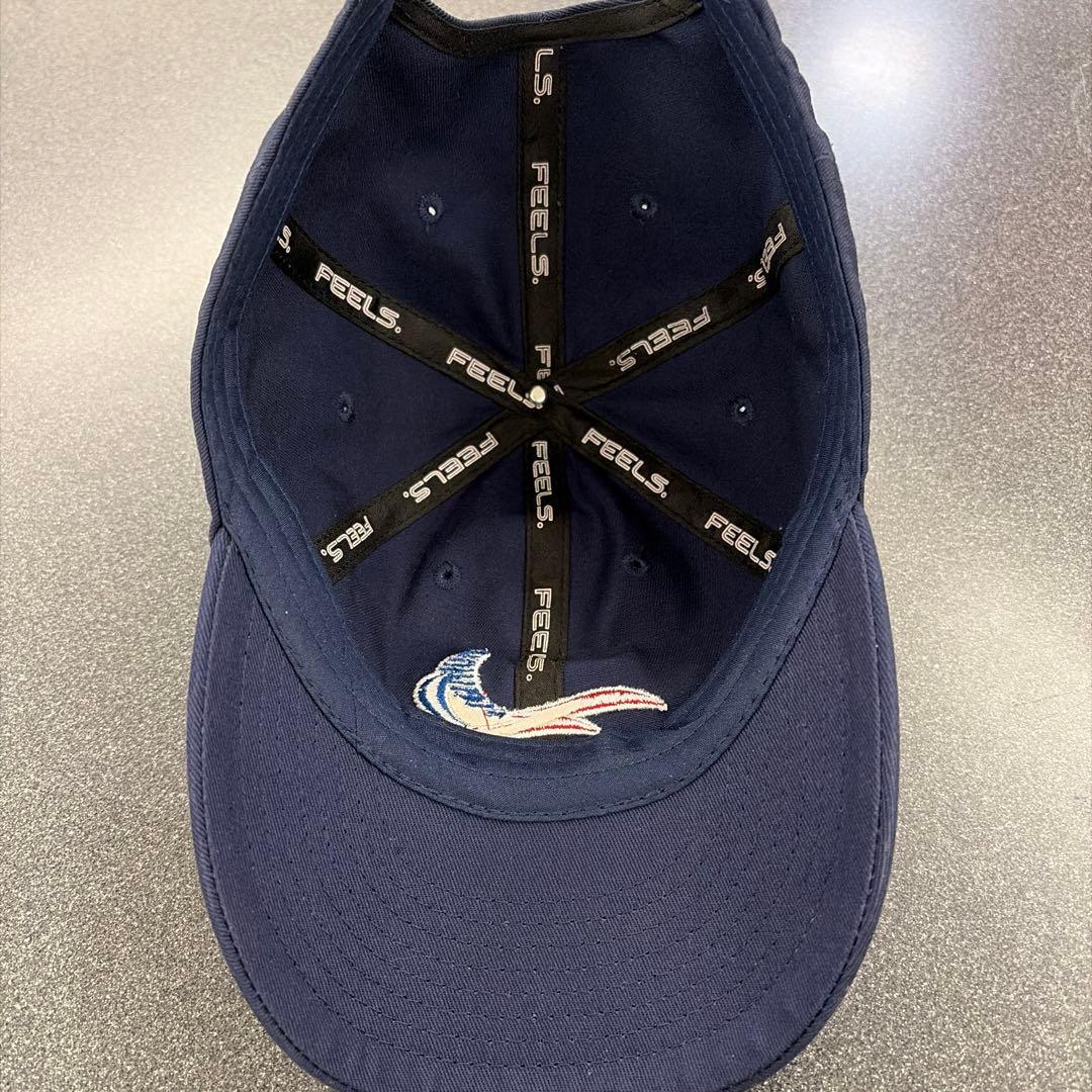 FEELS. LOGO CAP ネイビー 上杉柊平 キャップ