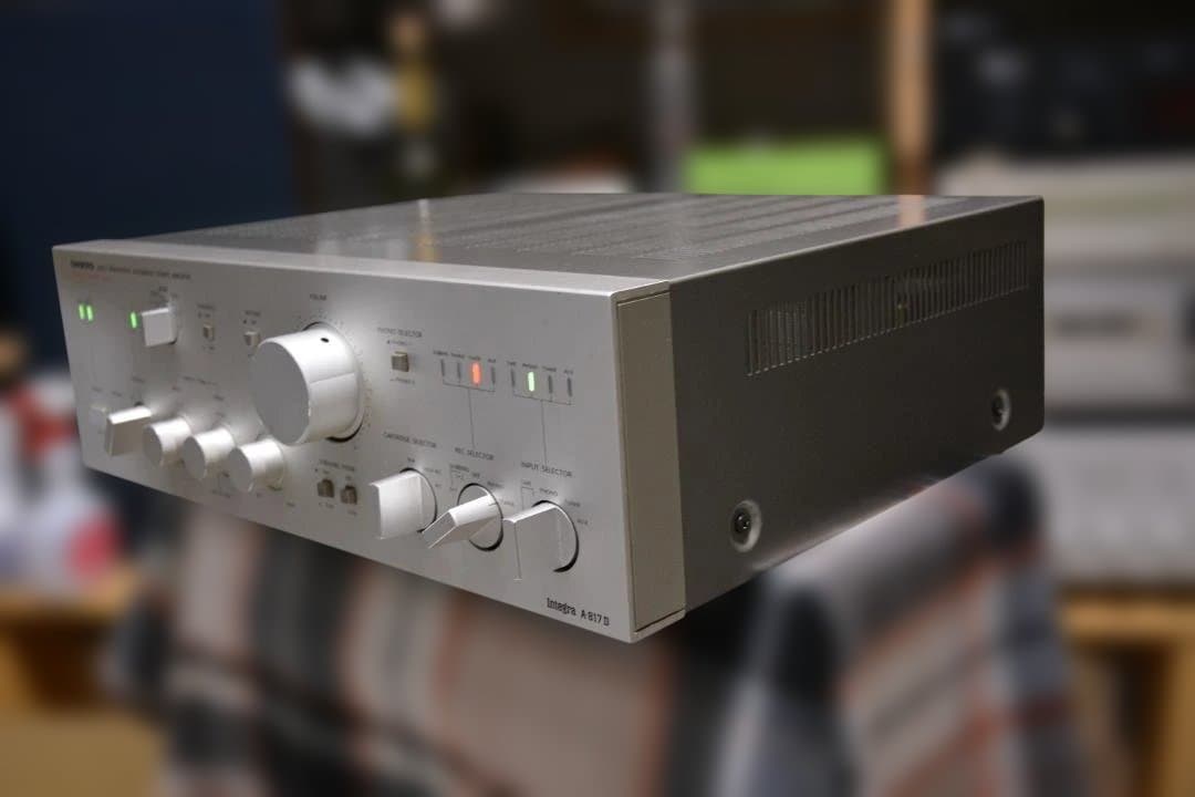 ONKYO integra A-817D アンプ シルバー