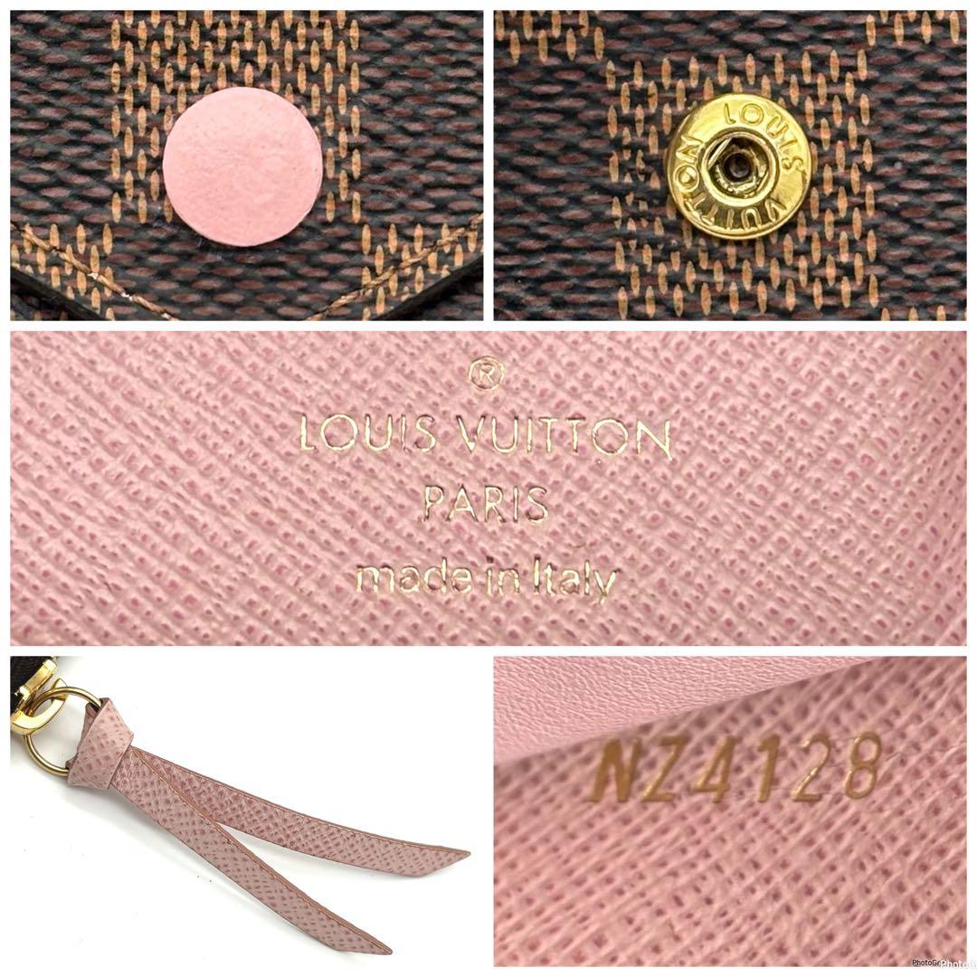 【超美品】ルイヴィトン ポルトフォイユ ヴィクトリーヌ ダミエ 三つ折り財布