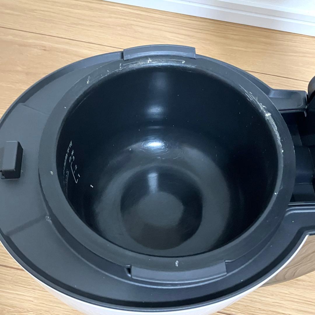 水なし自動調理鍋 HEALSIOホットクック 白KN-HW10E-W