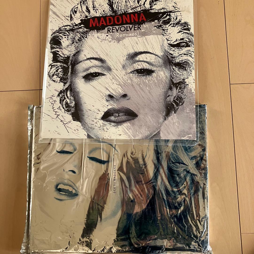 MADONNA／US盤&SEX／LPレコード.写真集SEXbookセット送料込み