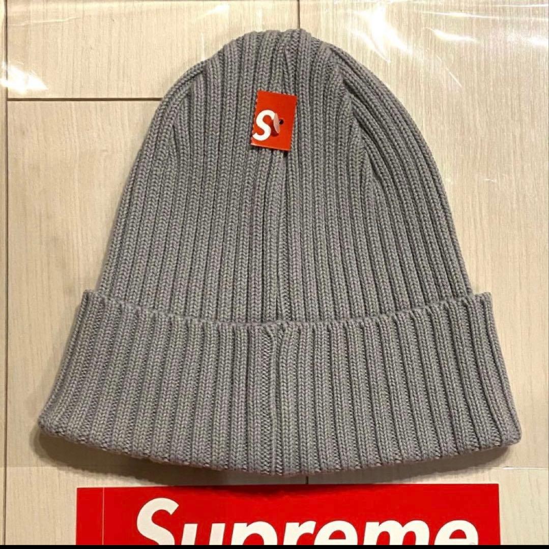 【新品】 Supreme 23SS Overdyed Beanie 灰