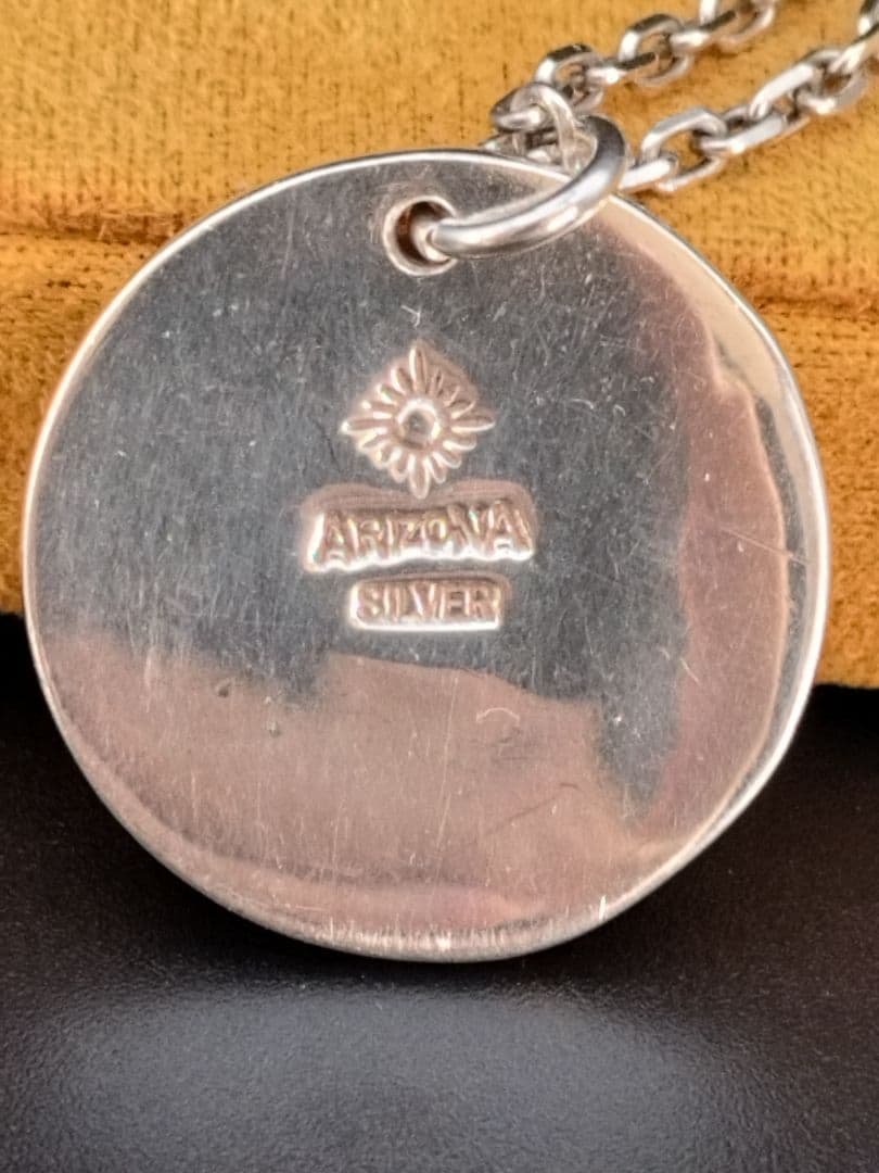 アリゾナフリーダム ネックレス silver925 ターコイズ 唐草アクセサリー