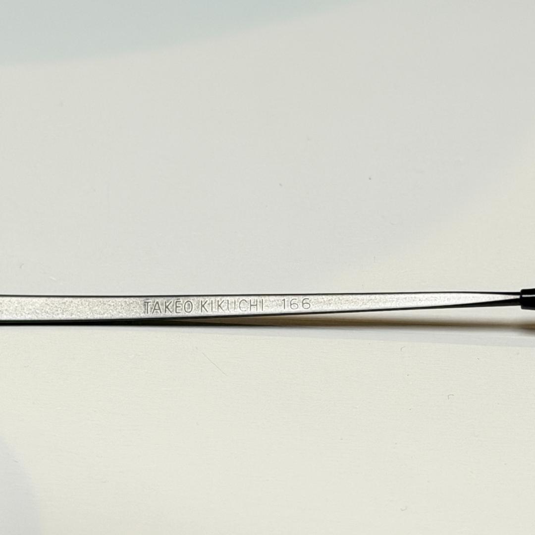 TAKEO KIKUCHI タケオキクチ ハーフリム型 サングラス 166