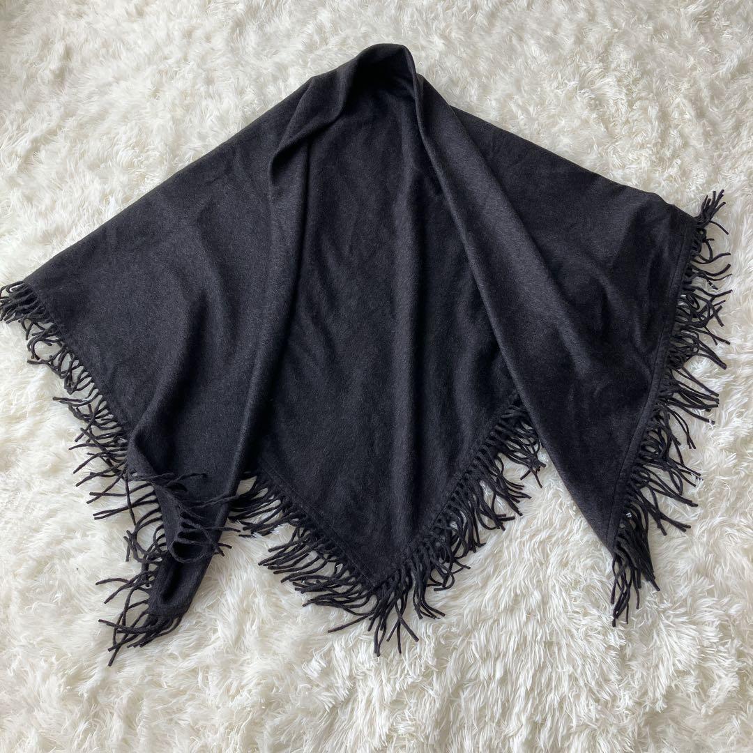 【美品】COLOMBO 23区 コロンボ ストール ショール カシミア100