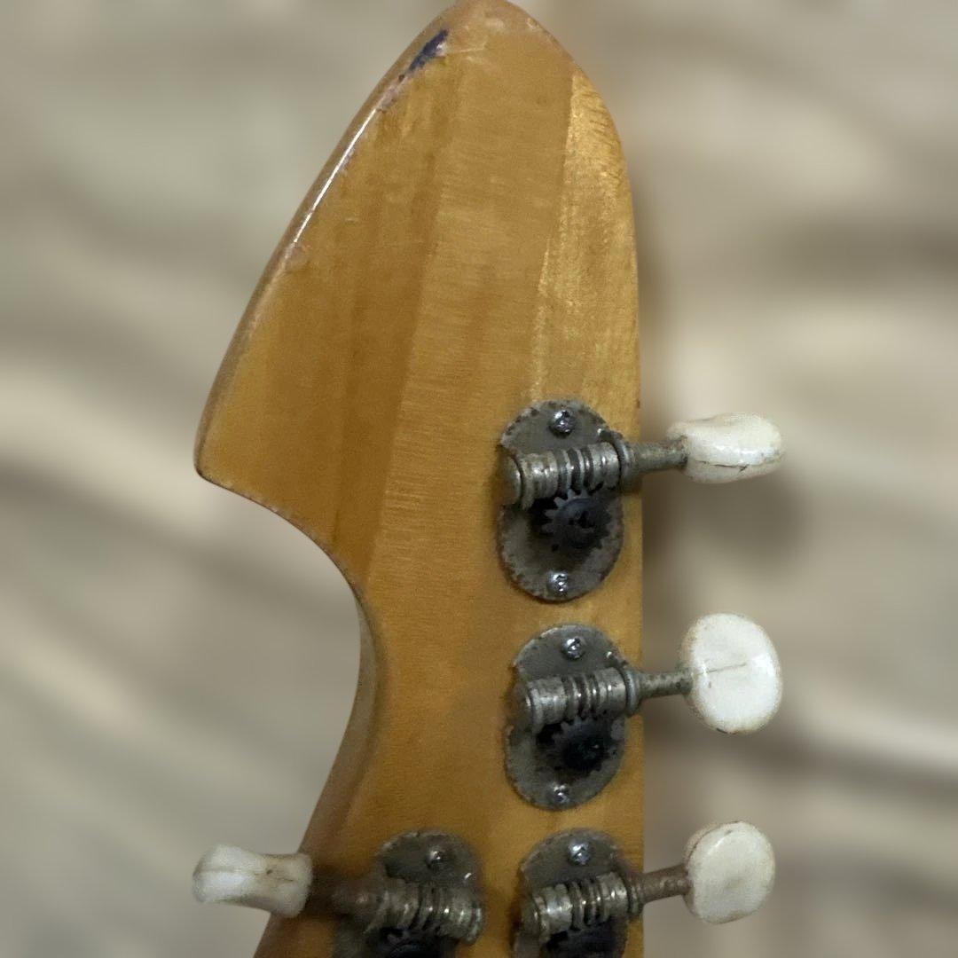 ②Teisco エレキギター ビザールギター ジャンク品