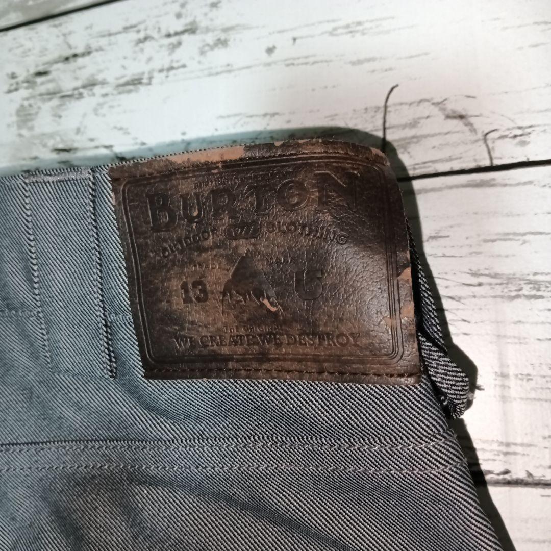 【BURTON】バートン スノボ パンツ DRYRIDE グレー 美品 Mサイズ
