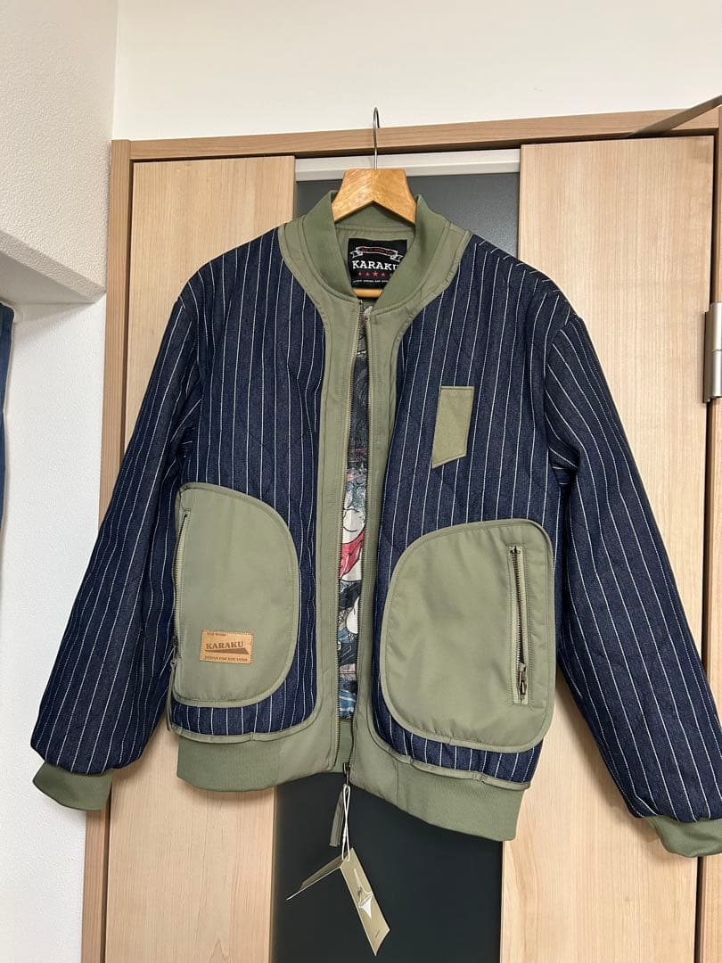 最終お値引き！15000円→11200円 karaku フライトジャケット M