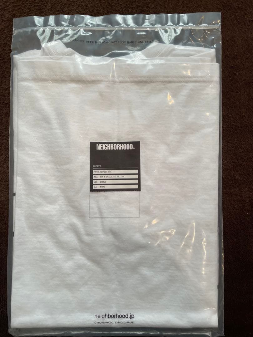 NEIGHBORHOOD. ホワイト Tシャツ