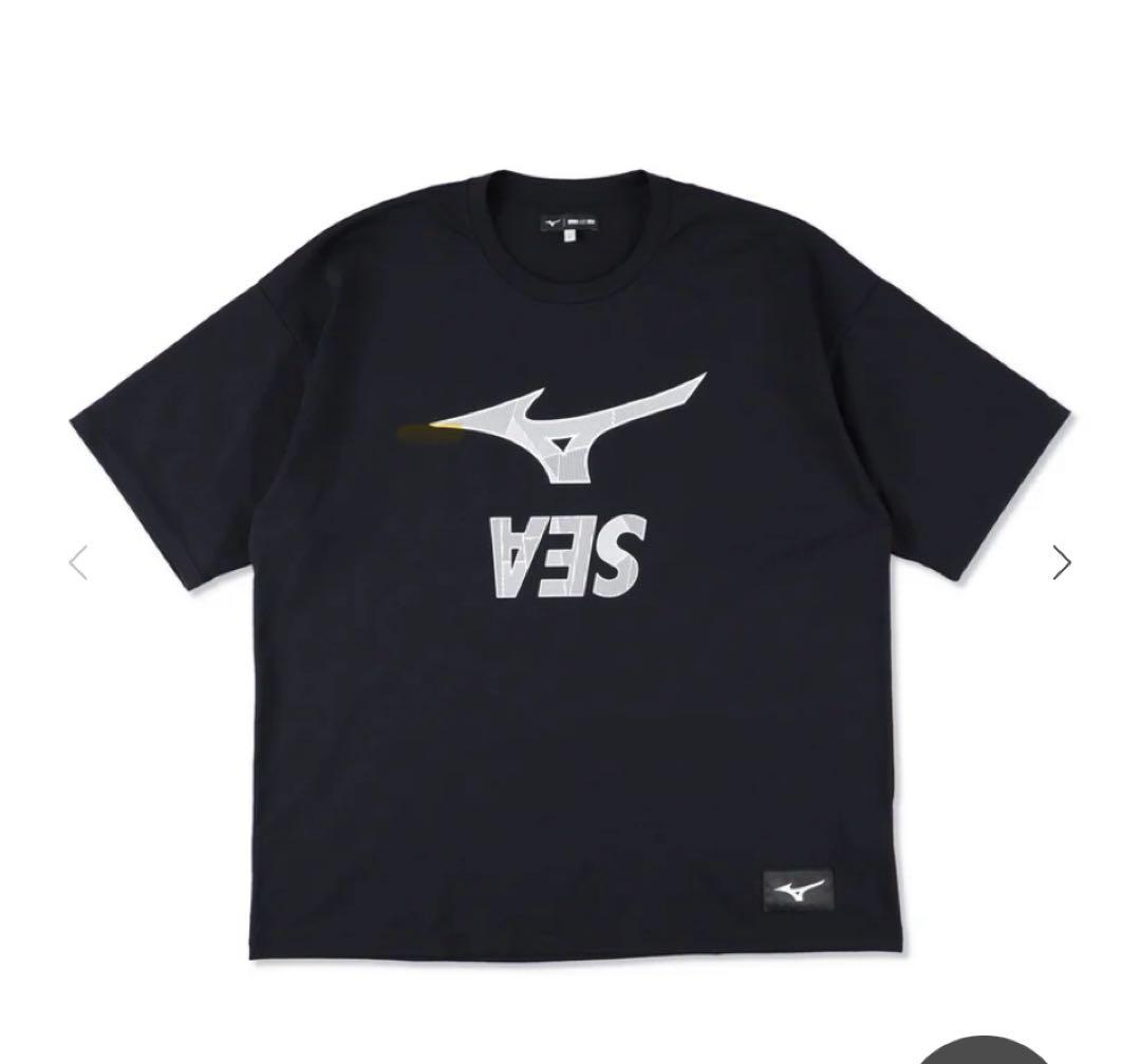 大*ん様 新品L黒ミズノWIND AND SEA コラボTシャツLoose Fi
